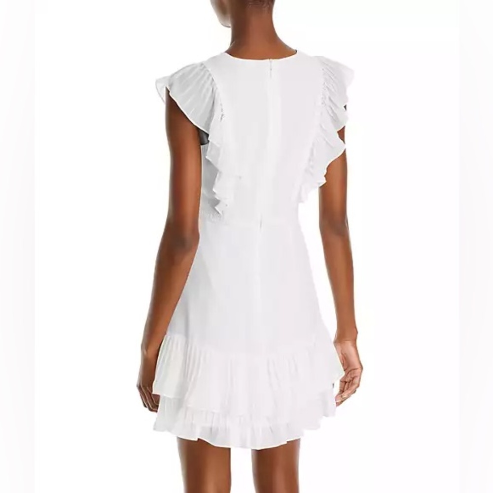 BCBG Ruffle Mini Dress - Picture 2 of 11